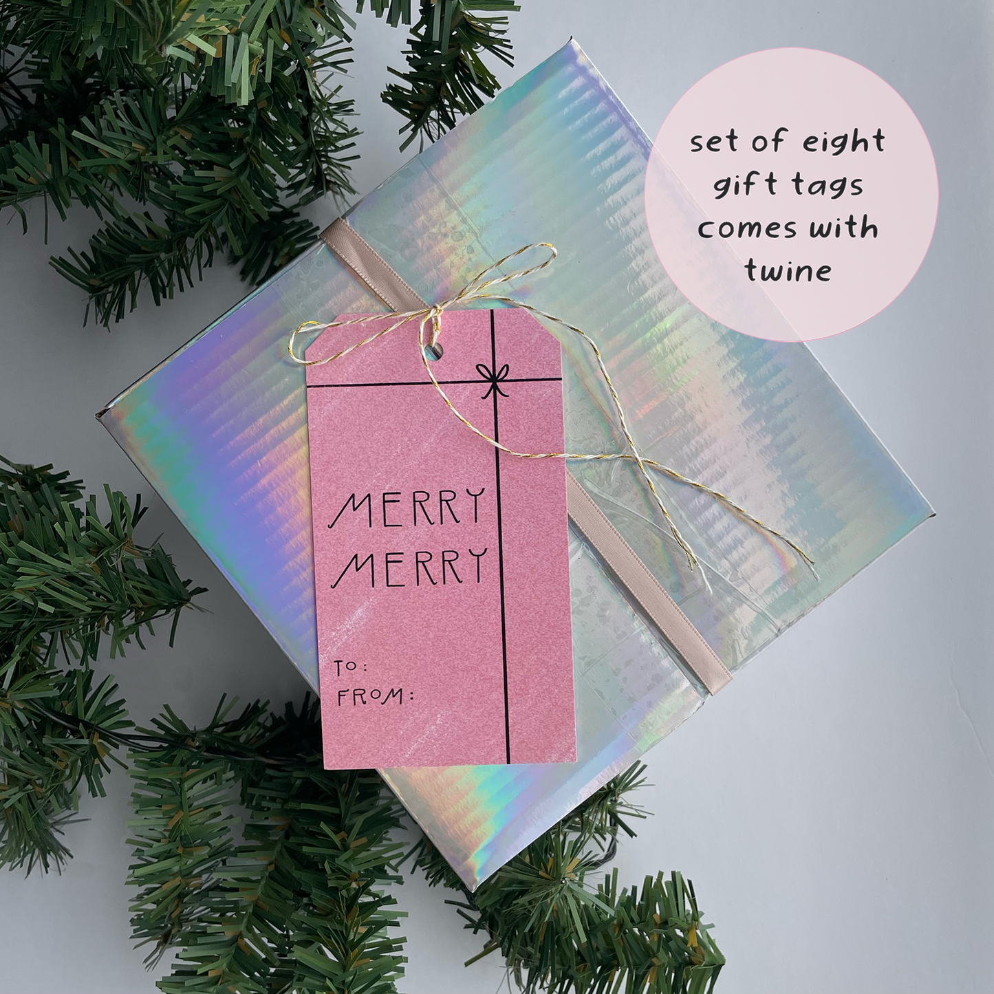 Merry Merry Gift Tag Set