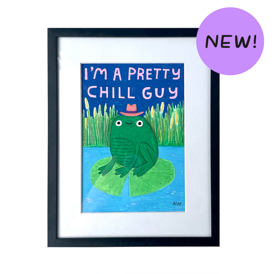 Chill Frog Painting