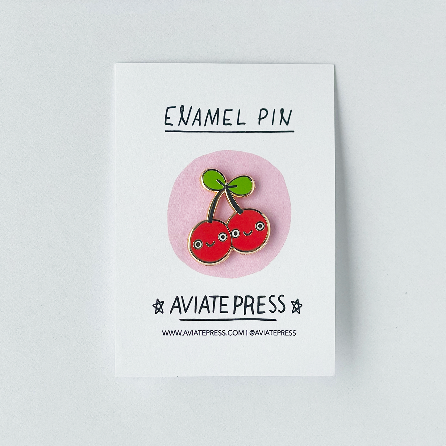 Cherries Pin