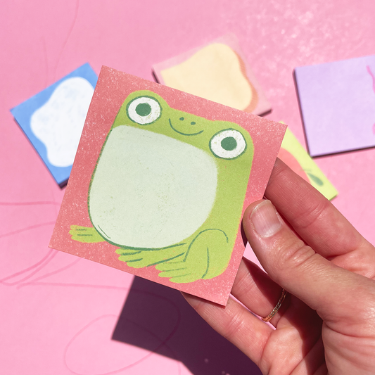 Frog Sticky Notepad