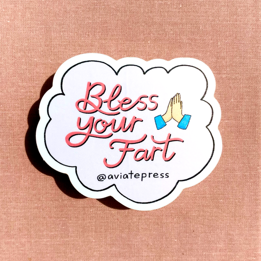 Bless Your Fart Sticker