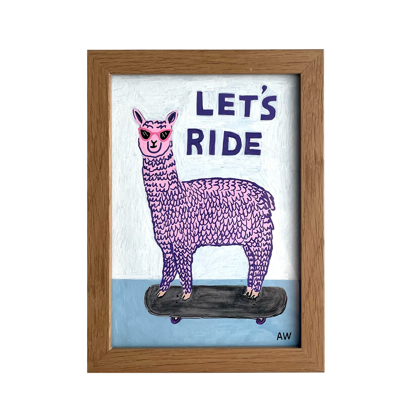 Let's Ride Painting