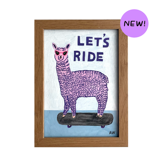 Let's Ride Painting