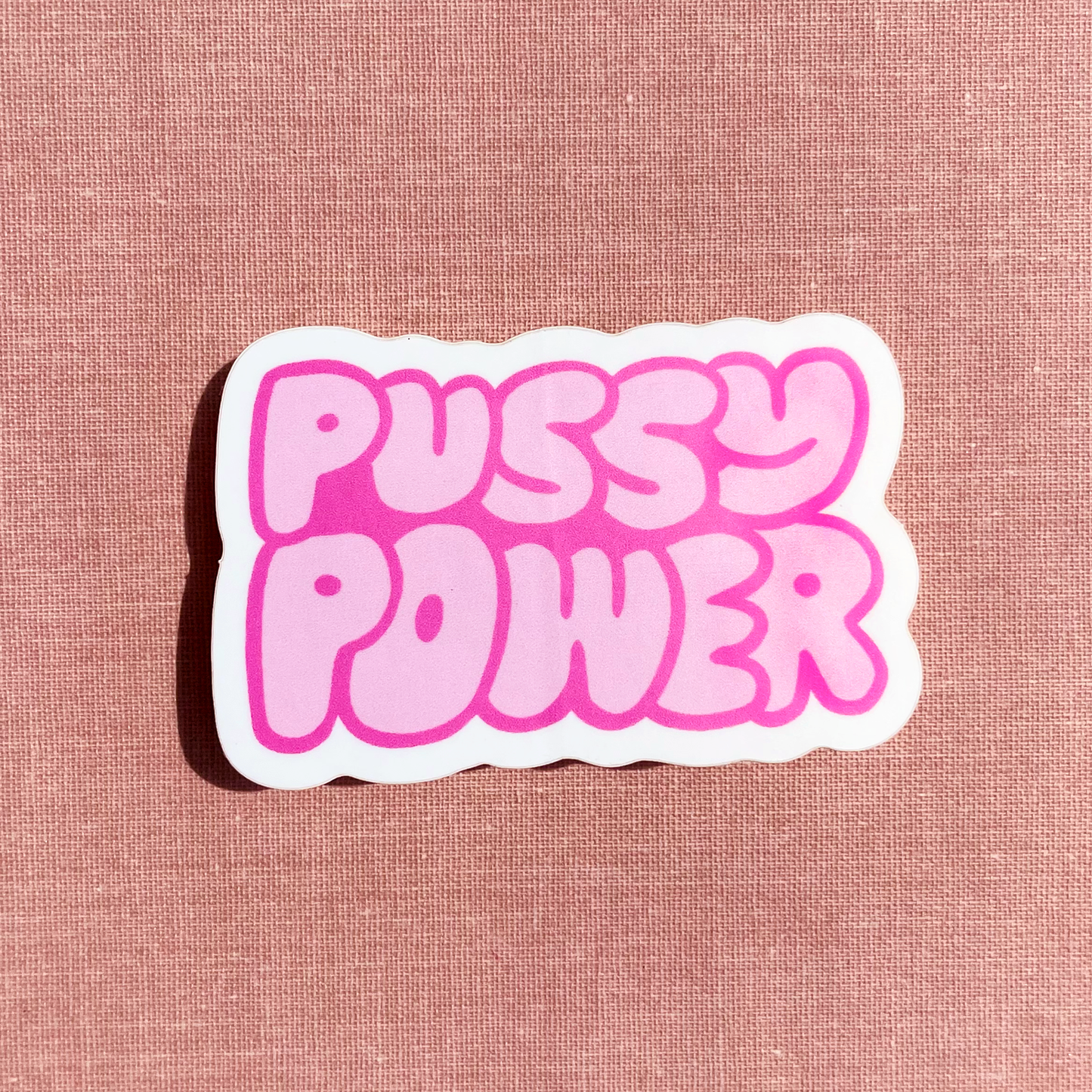 Pussy Power Sticker